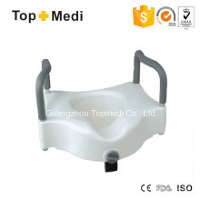 Topmedi Raised Toilet Seat with Armrest